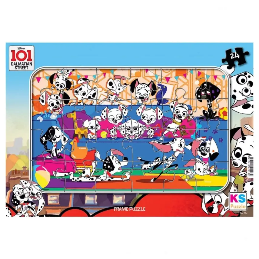 101 Dalmatian Frame Puzzle - 2
