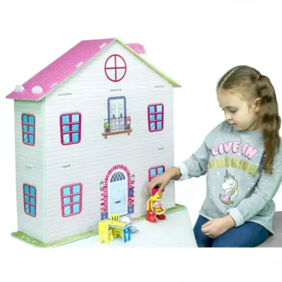 3 Katlı Benim Güzel Evim Büyük Oyuncak Ev - 2