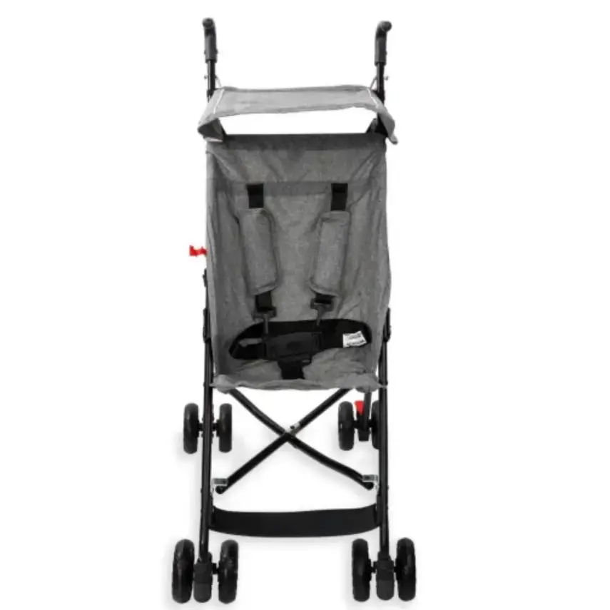 4 Baby Kolay Katlanabilen Eko Baston Bebek Arabası Pembe - 3