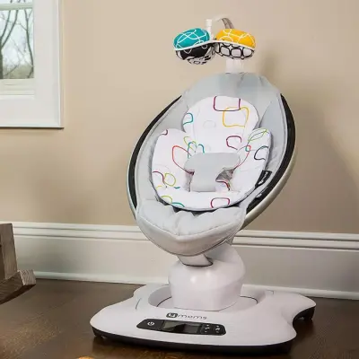 4moms MamaRoo 4.0 Çift Yönlü Yenidoğan Destek Pedi Multi Color - 3