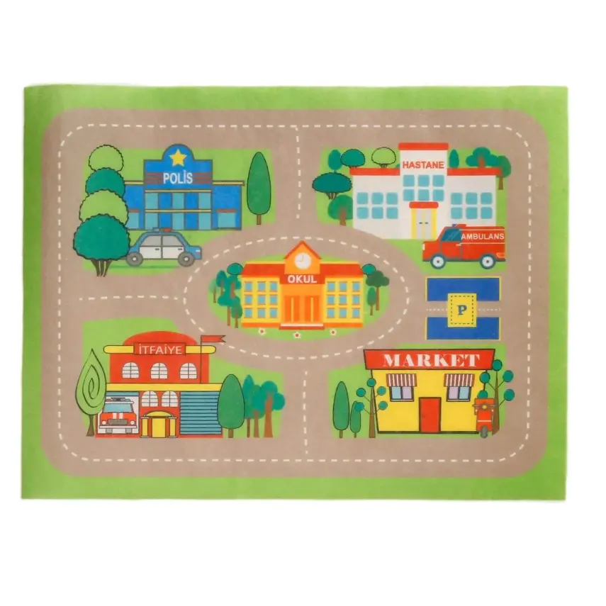 Afacan Arabalar Halıda - 3