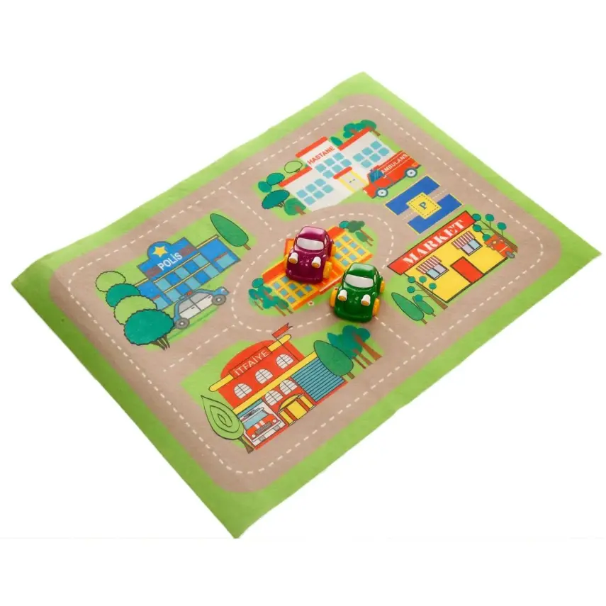 Afacan Arabalar Halıda - 1