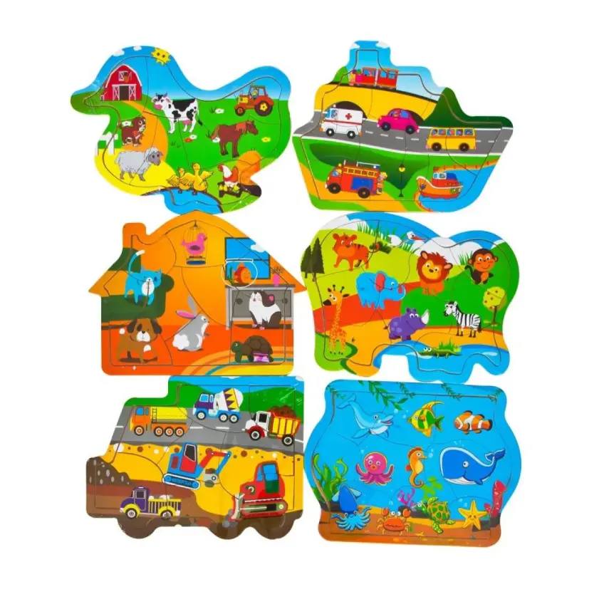 Ahşap Puzzle 6111 - 1