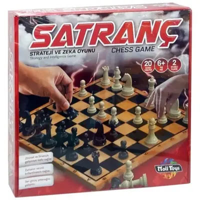 Ahşap Satranç Oyunu