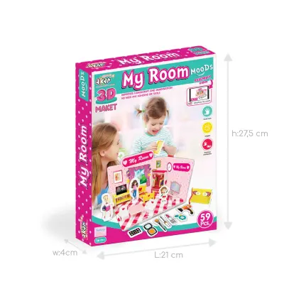 Akar Moods Benim Odam 3D Maket (1)