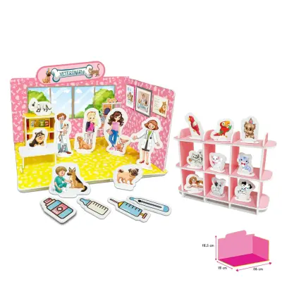 Akar Moods Veteriner 3D Maket