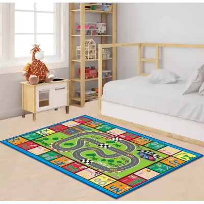 Akar Oyun Halısı Alfabe 100x150cm