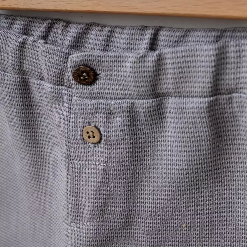 Albimini 2li Takım Yelekli Gri - 2