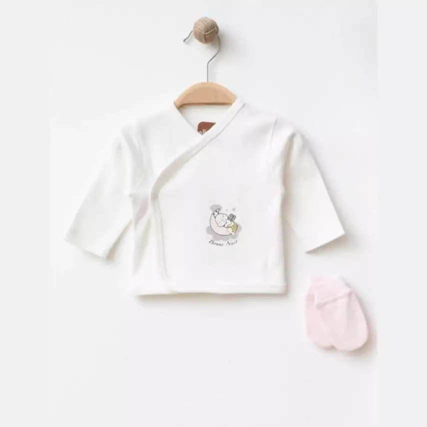 Albimini Hastane Çıkışı 5li Arı Desenli Pembe - 2