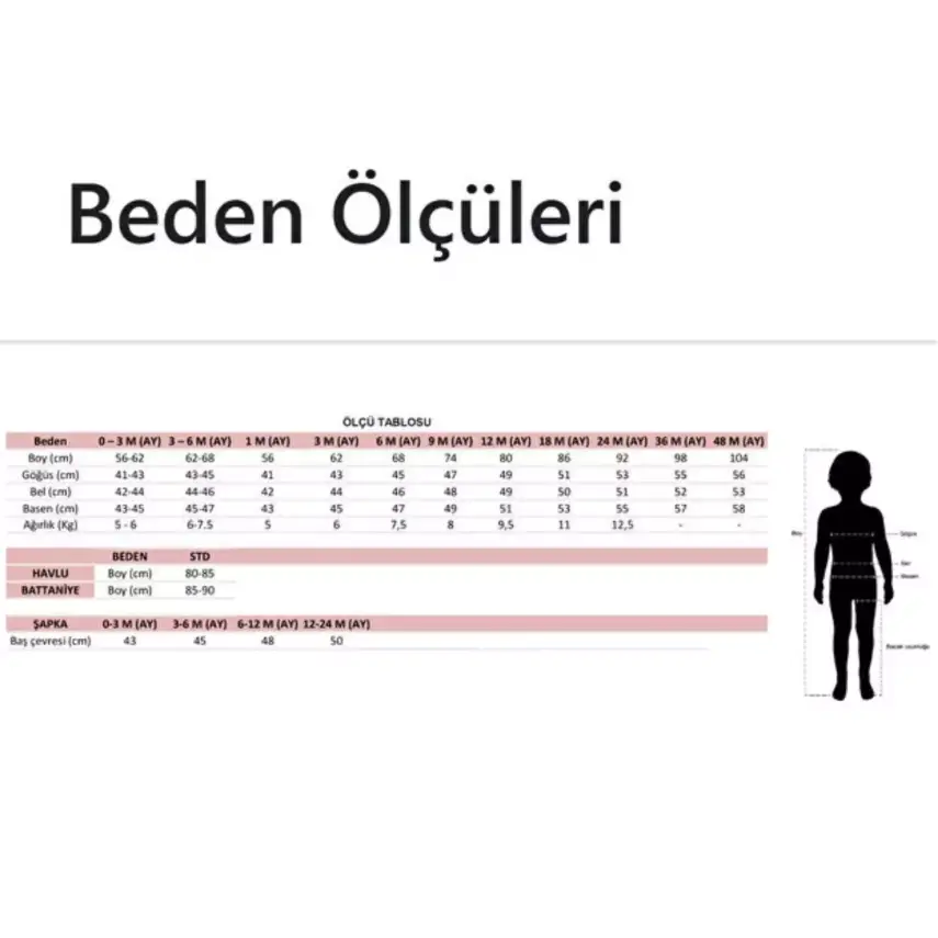 Andy Wawa 2li Takım Baby Bow Bliss Ekru - 4