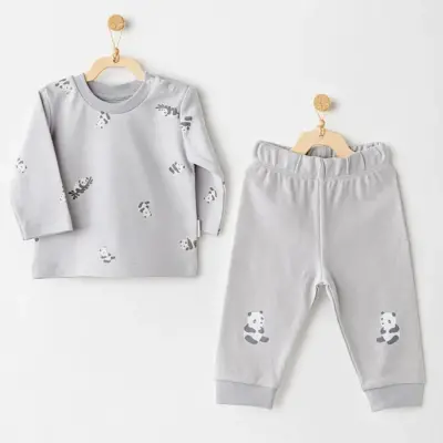 Andy Wawa 2li Takım Keep Smiling Gri - 1