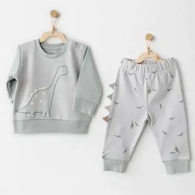 Andy Wawa 2li Takım Mummy S Snuggle Saurus Yeşil - 1