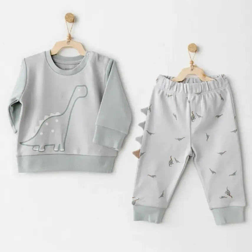 Andy Wawa 2li Takım Mummy S Snuggle Saurus Yeşil - 1