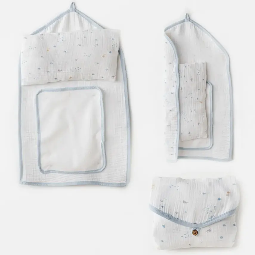 Andy Wawa Alt Açma Müslin Ocean Is My Happy Place Beyaz - 1