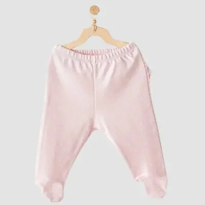Andy Wawa Bandanalı Kız Bebek 3lü Zıbın Takımı Cuddly Bunny Bear Pembe (1)