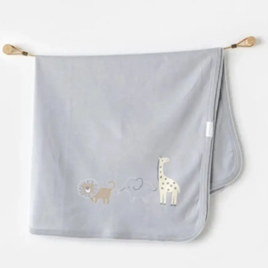 Andy Wawa Battaniye Little King 85x90cm Gri - 1