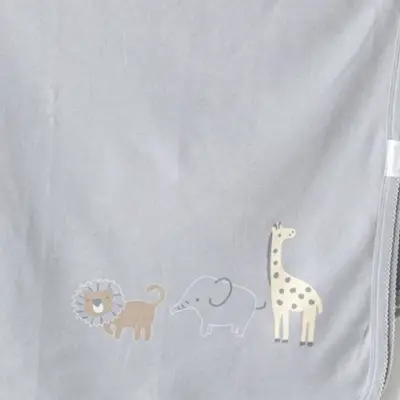 Andy Wawa Battaniye Little King 85x90cm Gri (1)