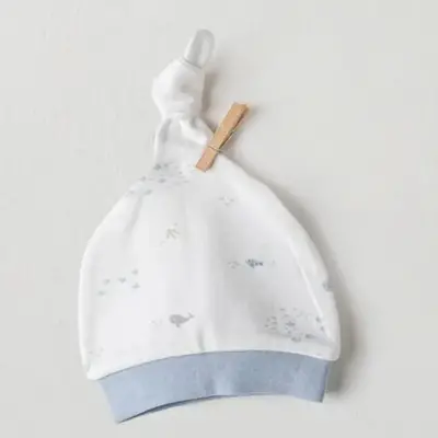 Andy Wawa Battaniye Şapka Takım Ocean Is My Happy Place 85X90cm Beyaz - 3