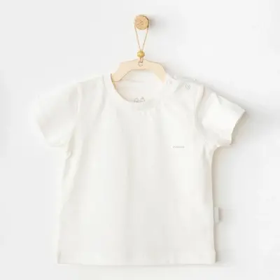 Andy Wawa Bebek T-Shirt Casual Beyaz Unisex 