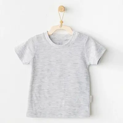 Andy Wawa Bebek T-Shirt Casual Gri Melanj Unisex - 3