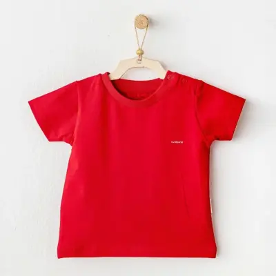 Andy Wawa Bebek T-Shirt Casual Kırmızı Unisex