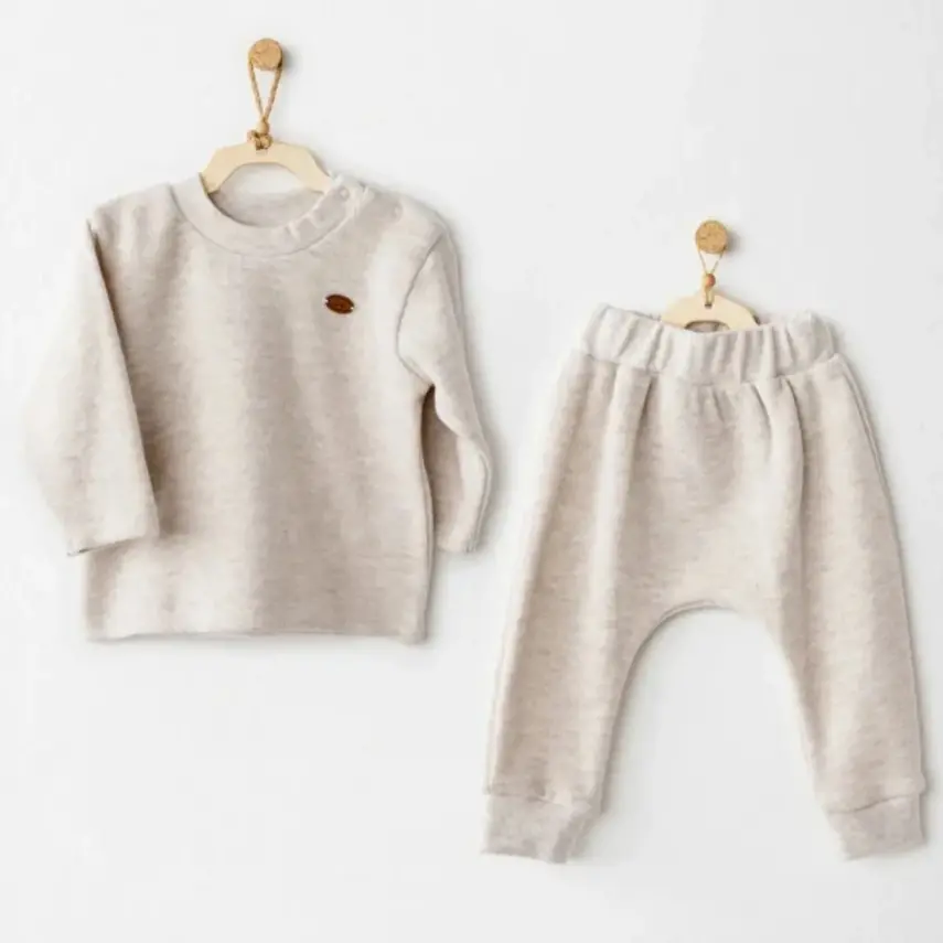 Andy Wawa Erkek 2li Takım Casual Bej - 6