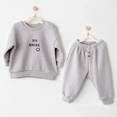 Andy Wawa Erkek 2li Takım Casual Gri - 9