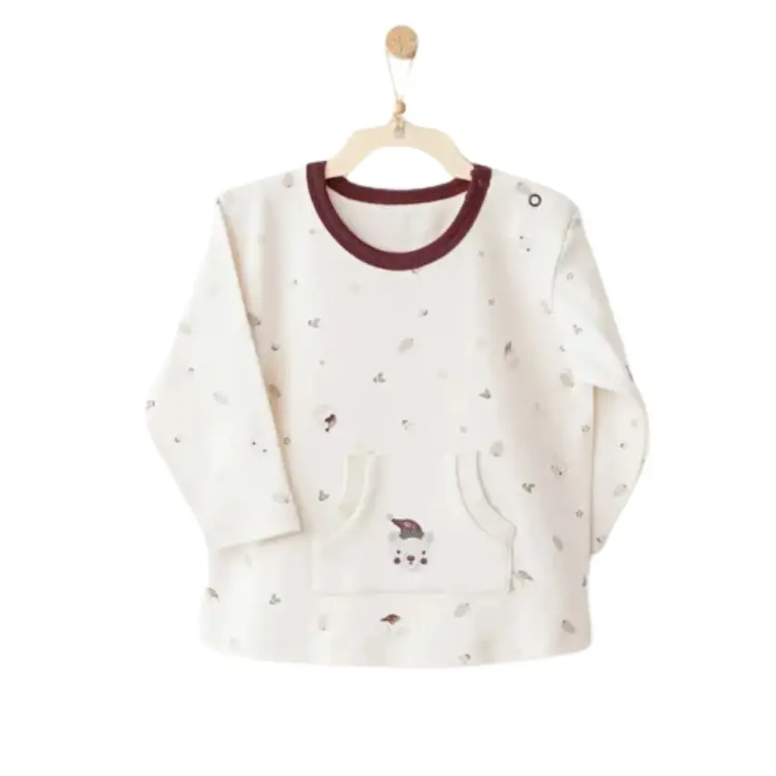 Andy Wawa Erkek 2li Takım My 1st Wardrobe Bordo - Ekru - 2