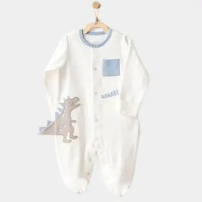 Andy Wawa Erkek Bebek Hastane Çıkışı 10Lu Dino Bej - 3