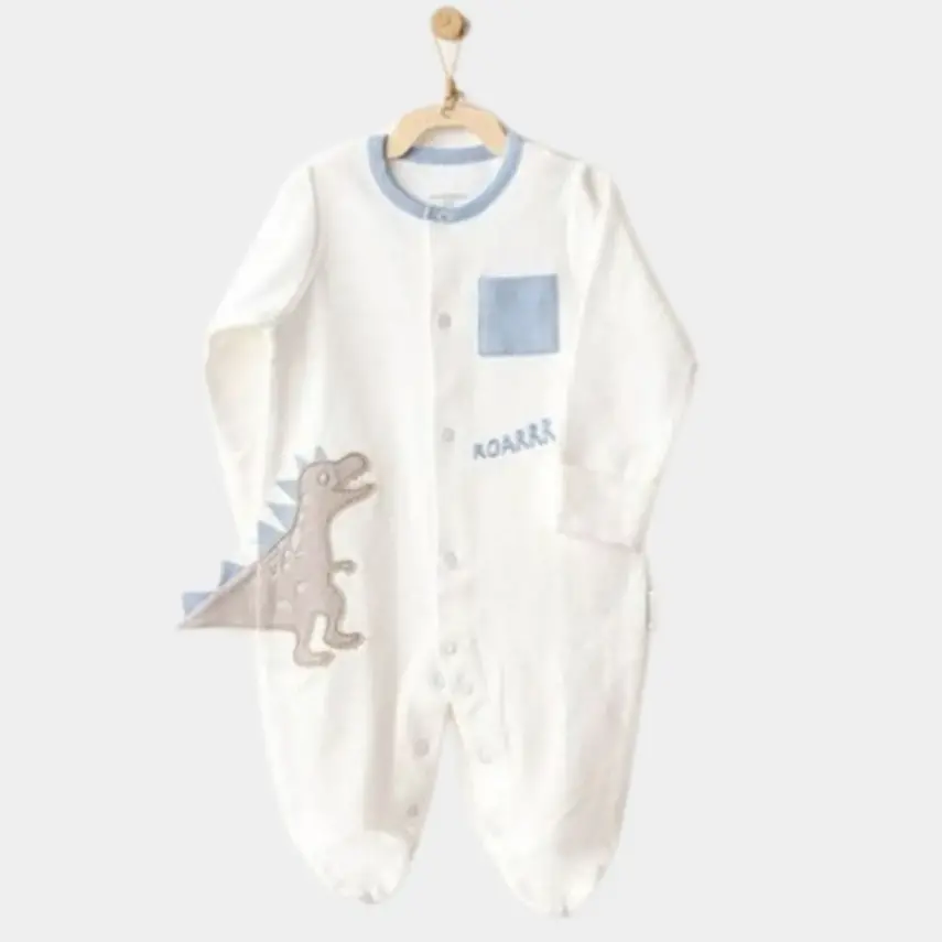 Andy Wawa Erkek Bebek Hastane Çıkışı 10Lu Dino Bej - 3