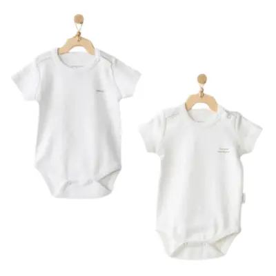 Andy Wawa Erkek Body Kısa Kol 2li Ptera Nodon Beyaz - 1