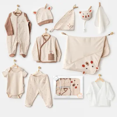 Andy Wawa Erkek Hastane Çıkışı 10lu Adventurous Bear Bej