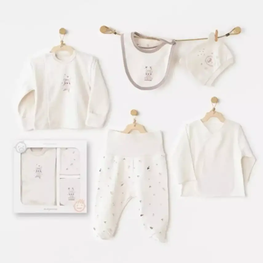 Andy Wawa Hastane Çıkışı 5li My 1st Wardrobe Ekru - 1