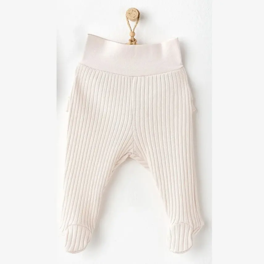 Andy Wawa Kız 2li Takım Sweet Penguin Ekru - 2