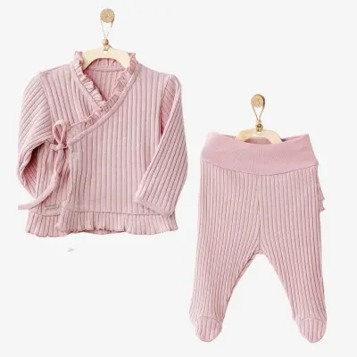 Andy Wawa Kız 2li Takım Sweet Penguin Pembe 