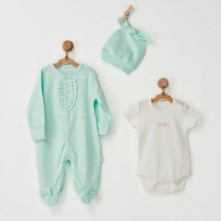 Andy Wawa Kız 3lü Takım Summer Paradise Mint - 1
