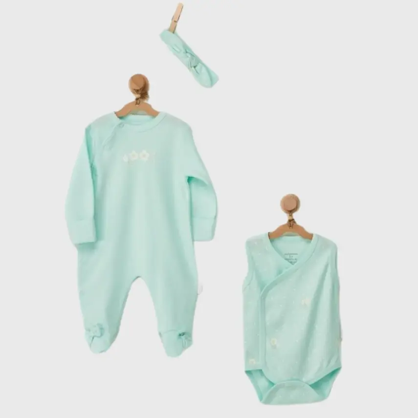 Andy Wawa Kız 4lü Takım Summer Paradise Mint - 3