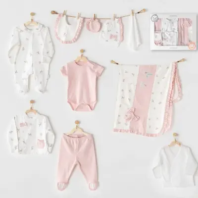 Andy Wawa Kız Bebek 10lu Hastane Çıkışı Fairy Pembe - 1