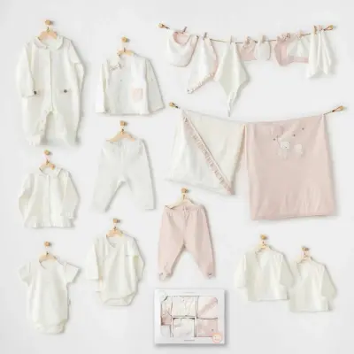 Andy Wawa Kız Bebek 20li Hastane Çıkışı Ballerina Ekru