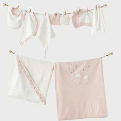 Andy Wawa Kız Bebek 20li Hastane Çıkışı Ballerina Ekru (1)