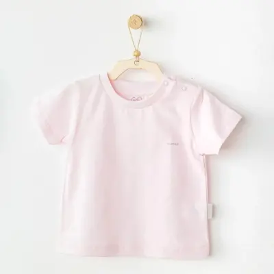 Andy Wawa Kız Bebek T-Shirt Casual Pembe 