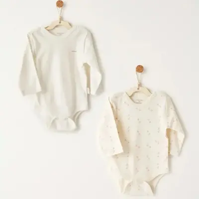 Andy Wawa Kız Body 2li Mon Petit Amour Pembe - 1