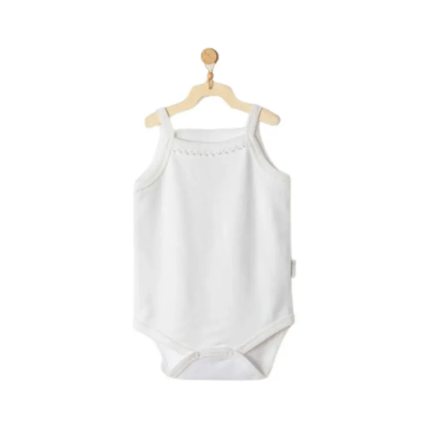 Andy Wawa Kız Body 2li Tank Basic Ekru - 2