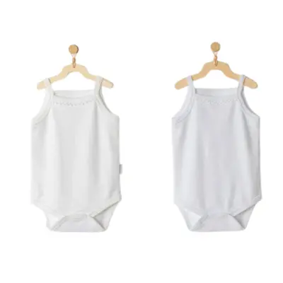 Andy Wawa Kız Body 2li Tank Basic Ekru
