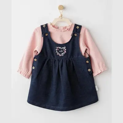 Andy Wawa Kız Elbise Takım Mon Petit Amour Denim
