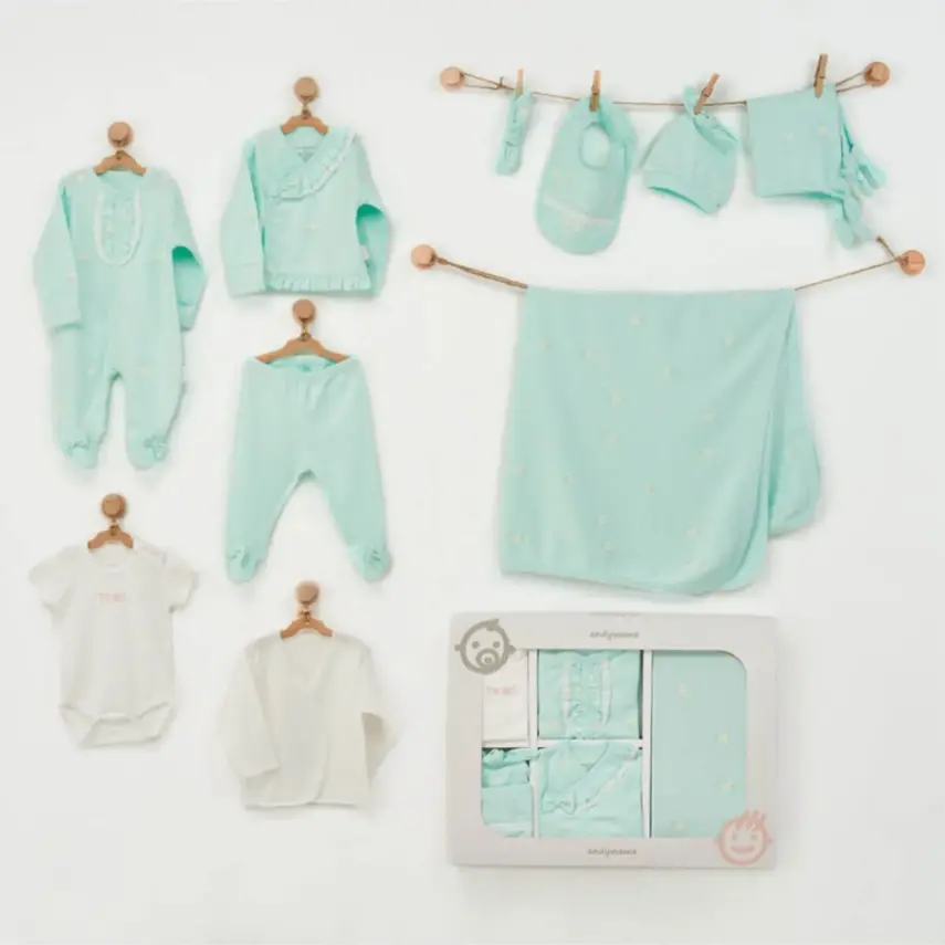 Andy Wawa Kız Hastane Çıkışı 10lu Summer Paradise Mint - 1