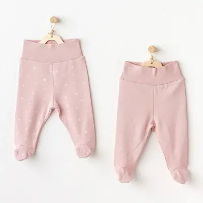 Andy Wawa Kız Pantolon Patikli 2li Puppy Gazelle Pembe