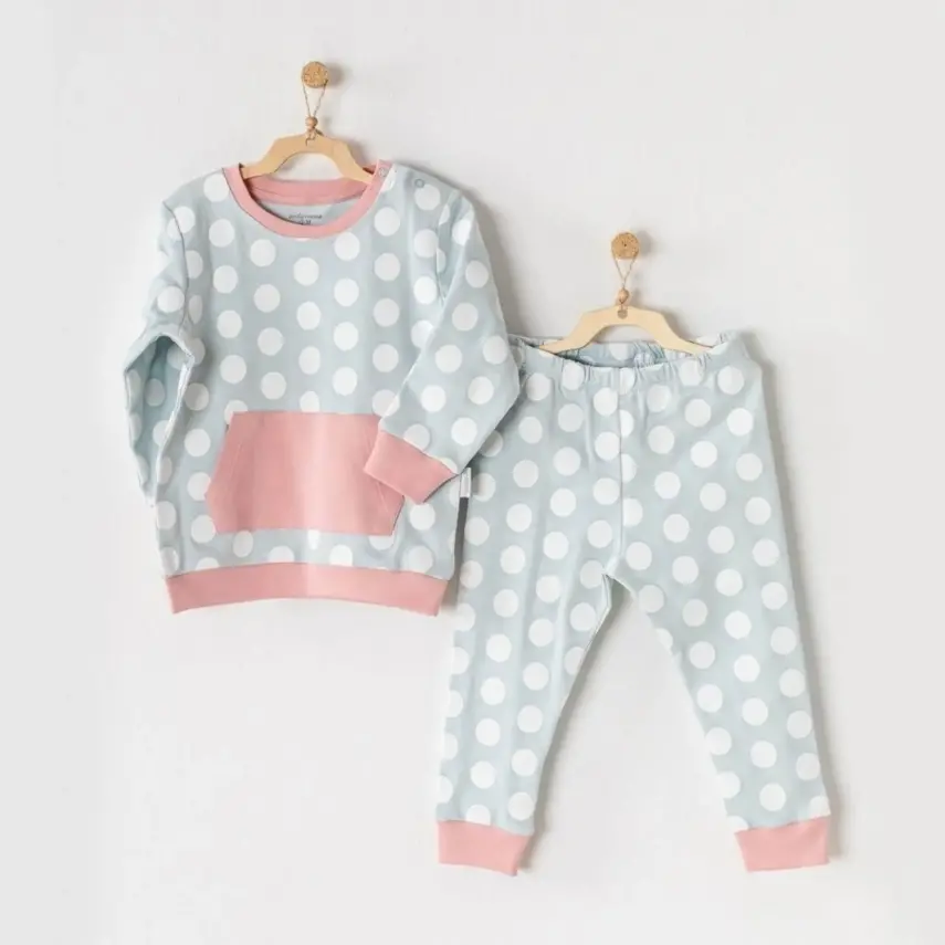 Andy Wawa Kız Pijama Takımı Mint - 1