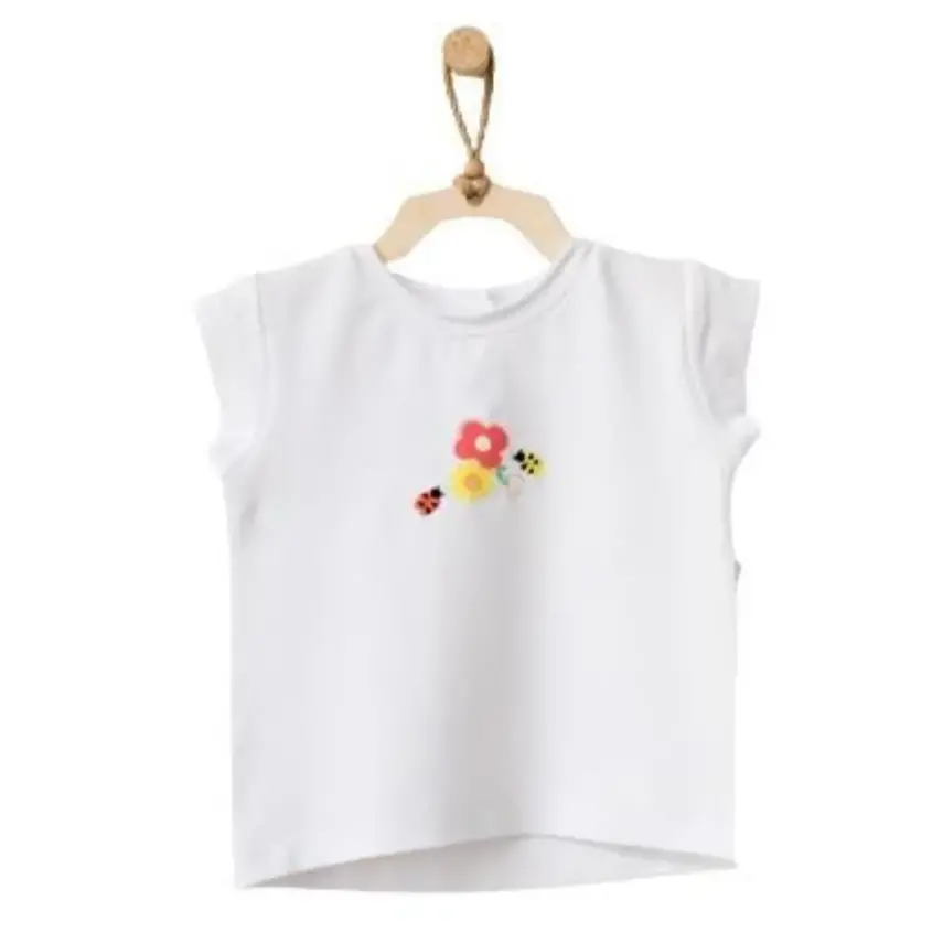 Andy Wawa Kız T-Shirt Hello Sunshine Beyaz - 1
