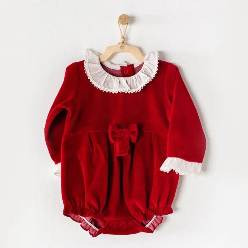 Andy Wawa Kız Tulum Happy New Year Bordo - 3